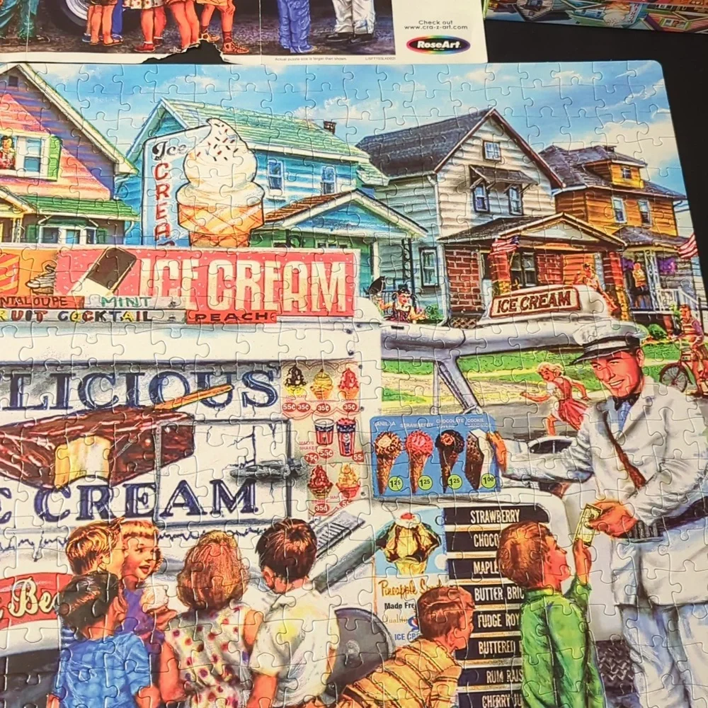 Back To The Past 750 piece puzzle - Picture 6 of 15